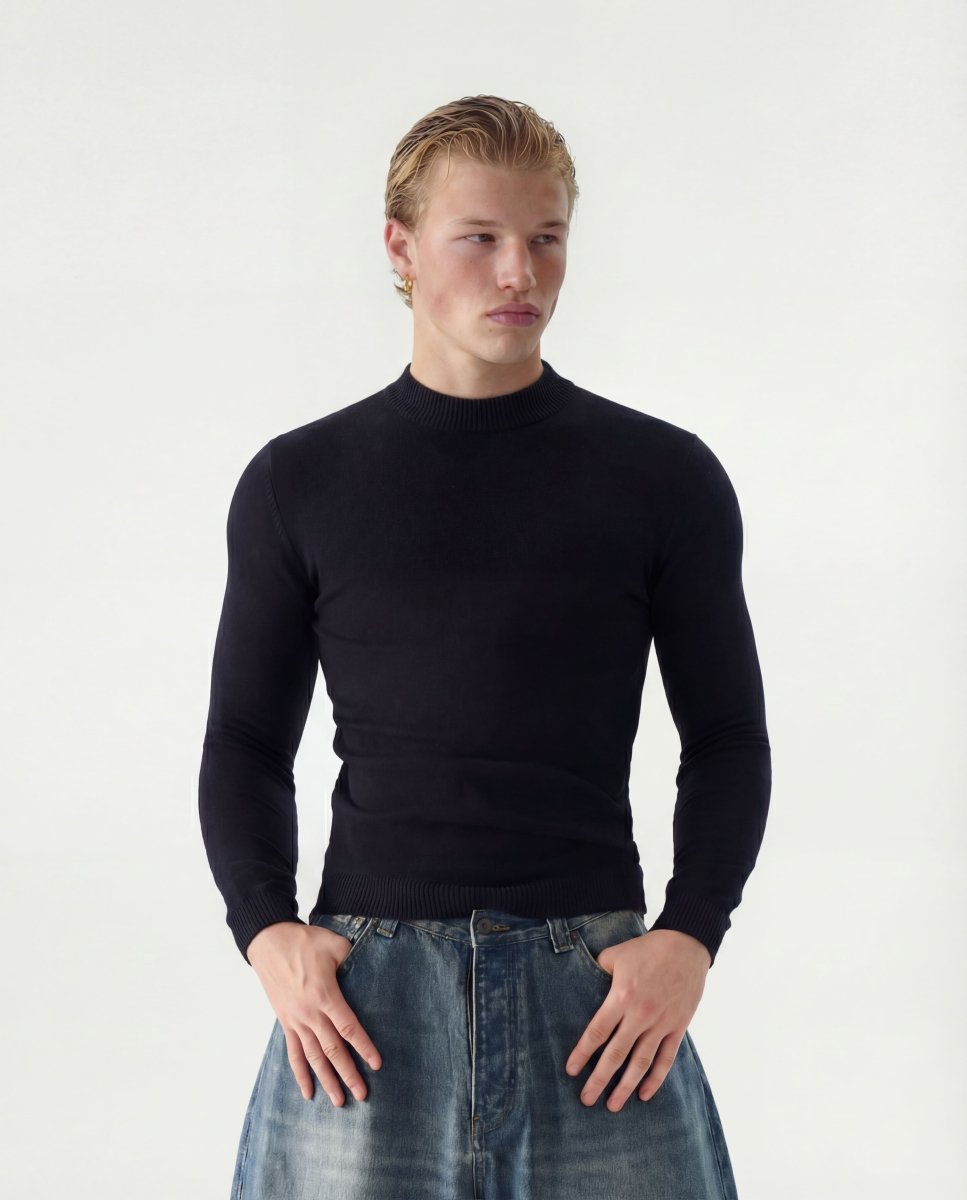 Fitted Knit Sweater