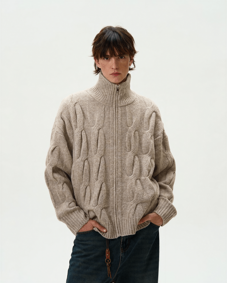 Cable Knit Cardigan