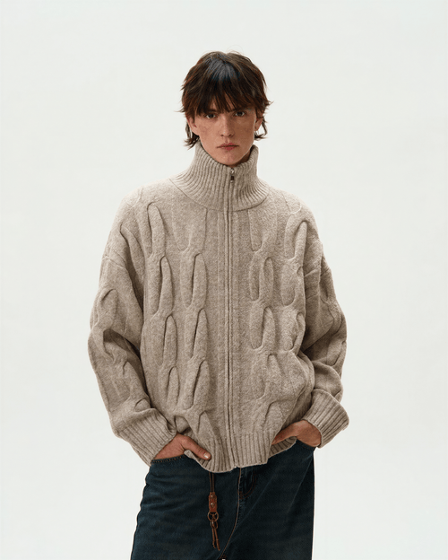 Cable Knit Cardigan