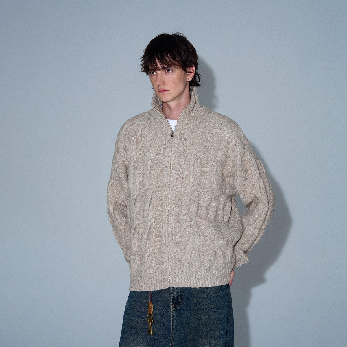 Cable Knit Cardigan
